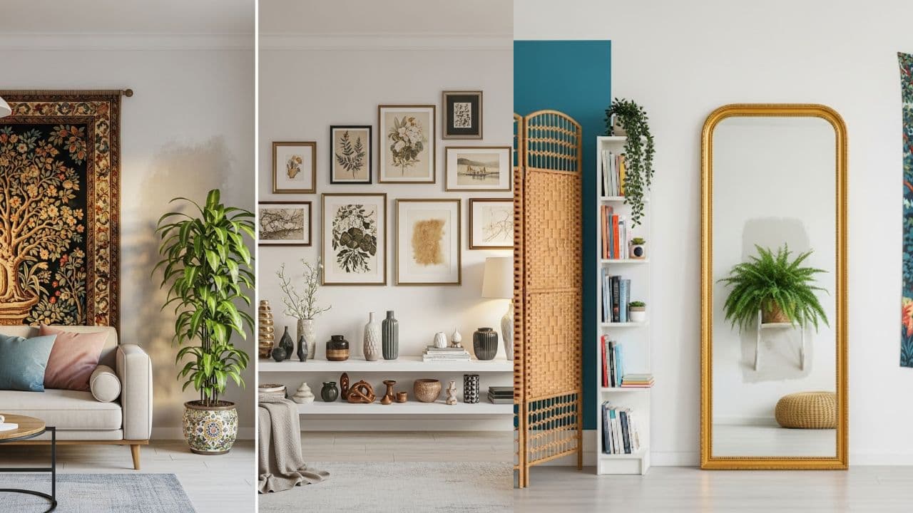 Best home decor hacks to hide damp spots on walls