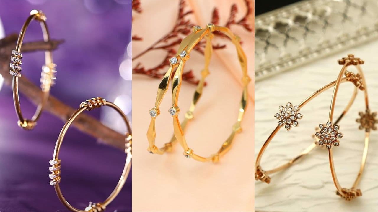 Cute mini gold bangle ideas for baby bhanji Cute mini gold bangle ideas for baby bhanji