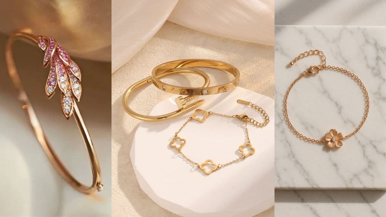 Elegant bracelet design for Natin and Poti Elegant bracelet design for Natin and Poti