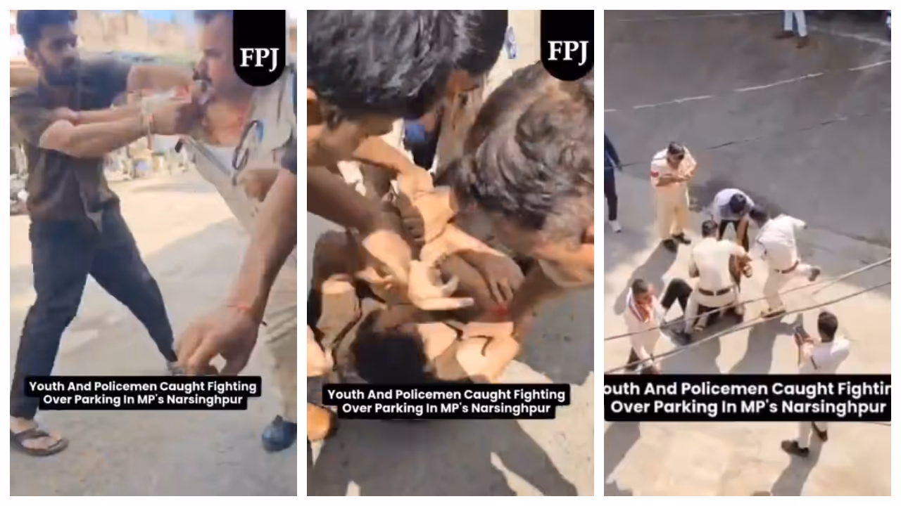 Parking dispute leads to a clash with police and youth