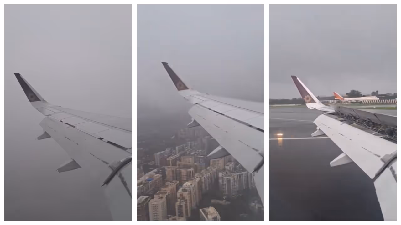 Air Indian Pilot Smooth Landing Amid Mumbai’s Heavy Rains