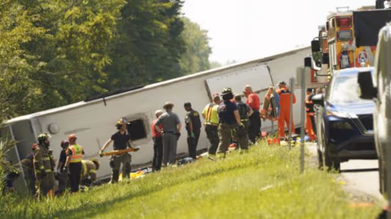 New York Bus accident New York Bus accident