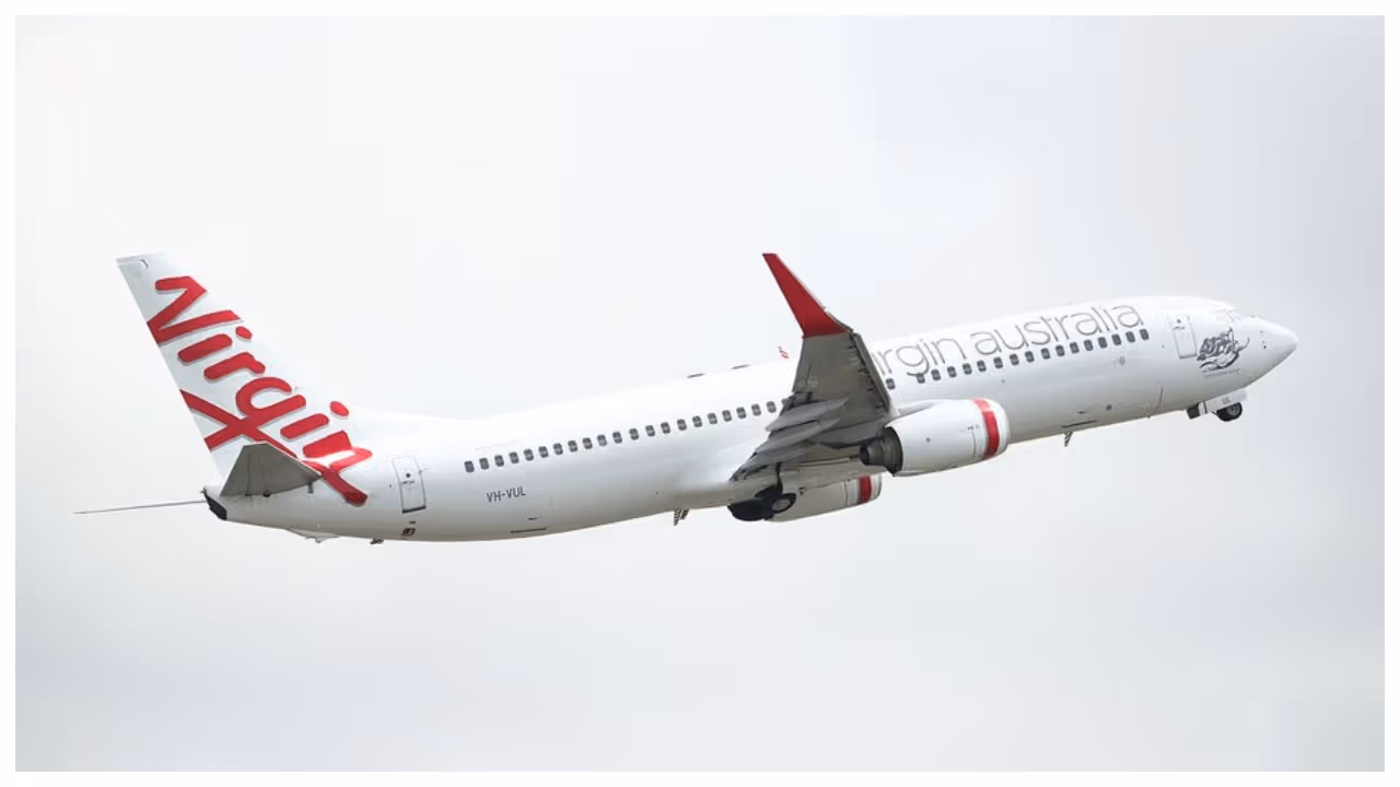 Virgin Australia flight