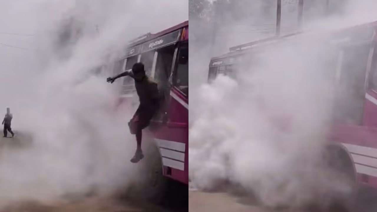 bus Smoke 