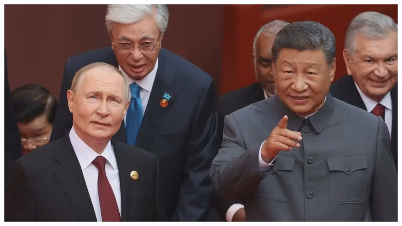 Putin and Xi Jinping