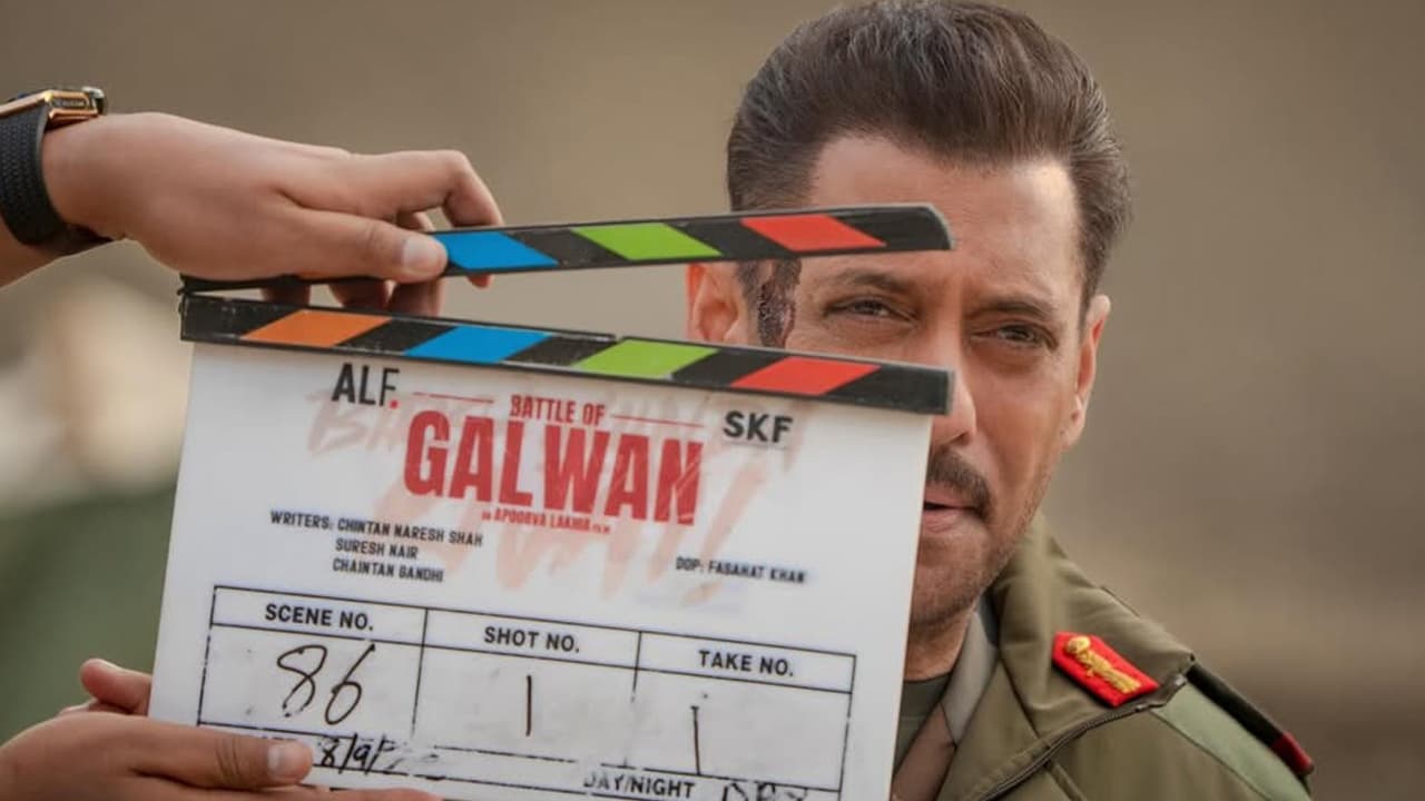Salman Khan First Look Battle Of Galwan