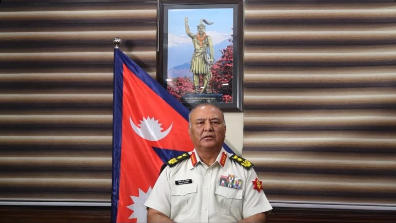 Nepal Army Chief Sigdel Nepal Army Chief Sigdel