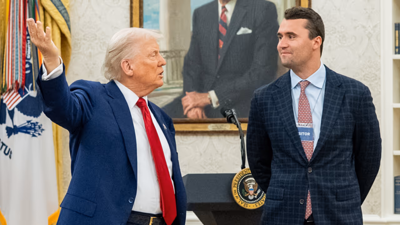 Donald Trump_Charlie Kirk Donald Trump_Charlie Kirk