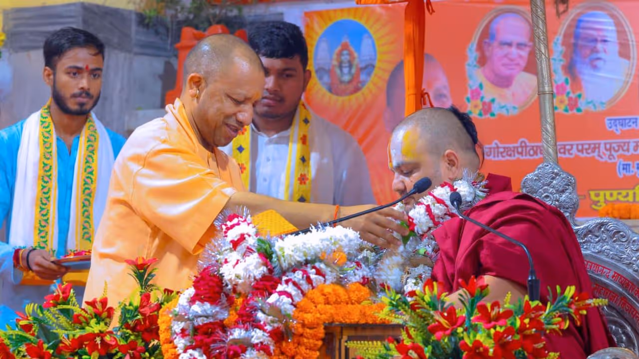 cm yogi gorakhpur visit