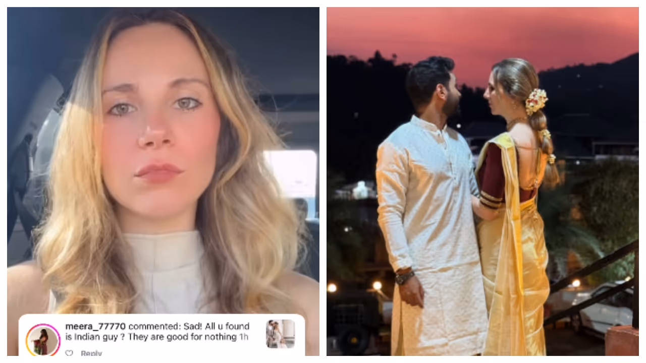 Italian woman claims that Indian woman attacking her for marrying a indian