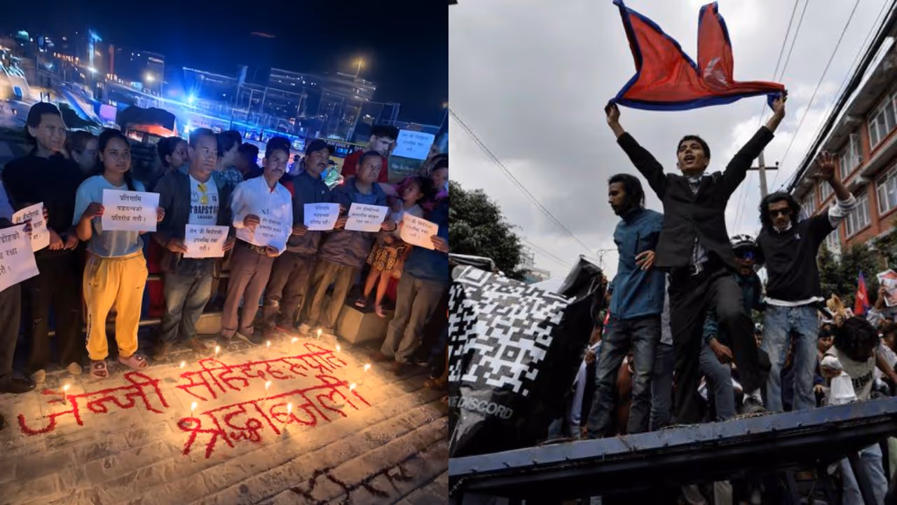 Nepal Gen z Protest