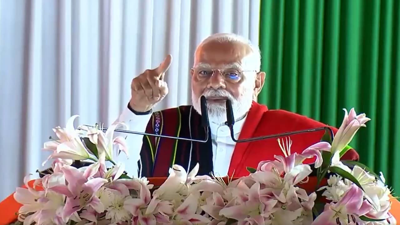 PM Narendra Modi Speech in Manipur PM Narendra Modi Speech in Manipur