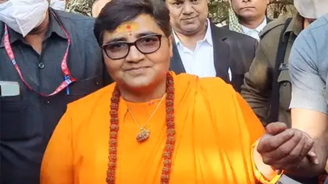 sadhvi pragya singh thakur in bengaluru