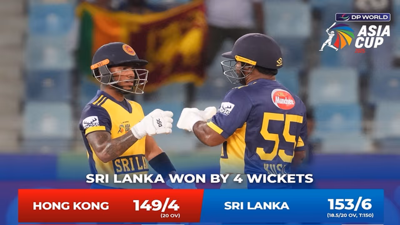 Hong Kong vs Sri Lanka