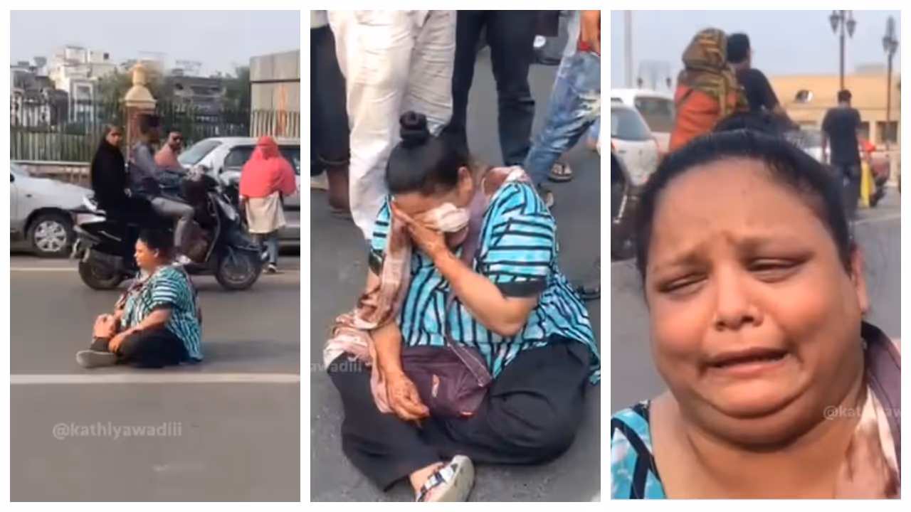 women's protest against panipuri vendor