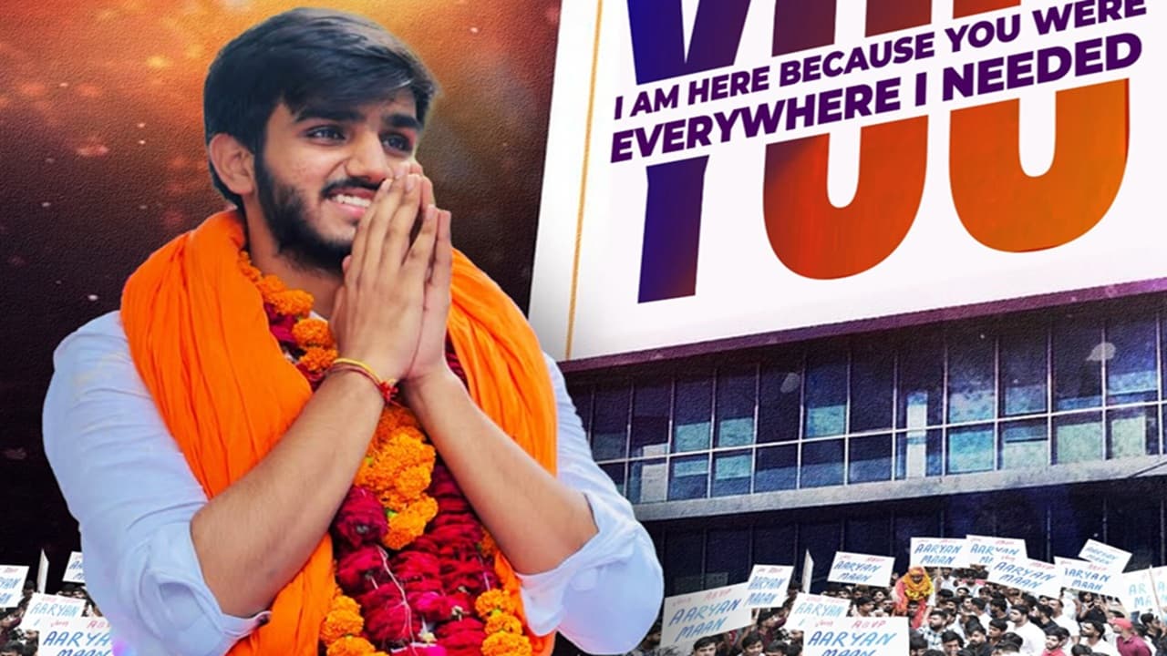 DUSU president Aryan Maan