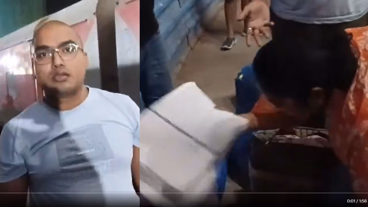 First AC Coach passengers stole Bedsheets