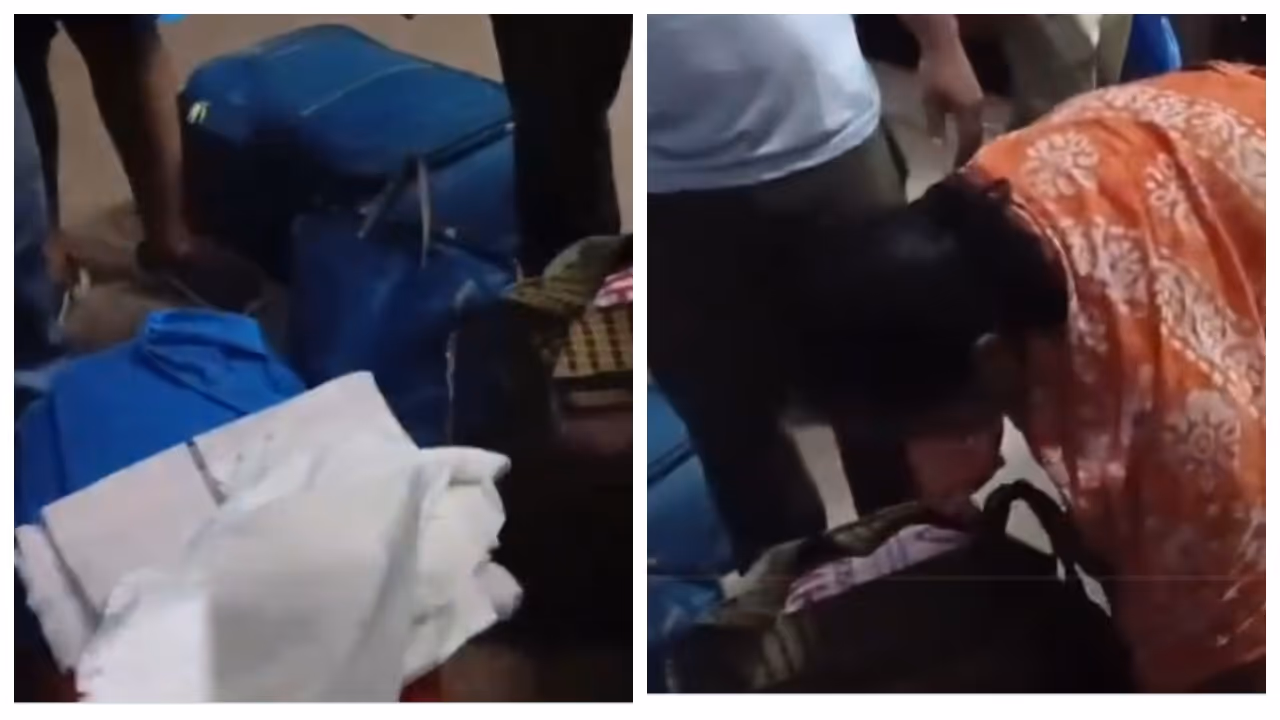 first ac coach passengers caught stealing bedsheets