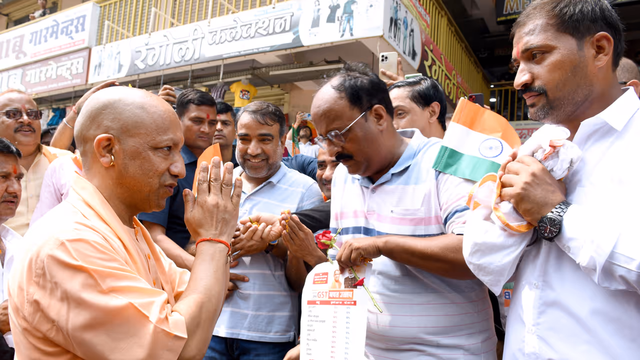 GST Reform 2 CM Yogi Adityanath PM Modi Diwali gift job vacancies GST Reform 2 CM Yogi Adityanath PM Modi Diwali gift job vacancies