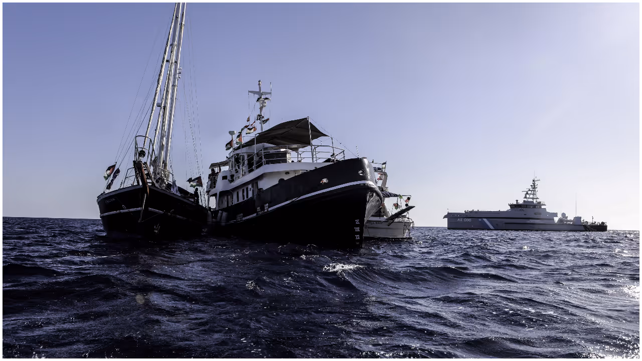 Gaza aid flotilla naval protection Gaza aid flotilla naval protection