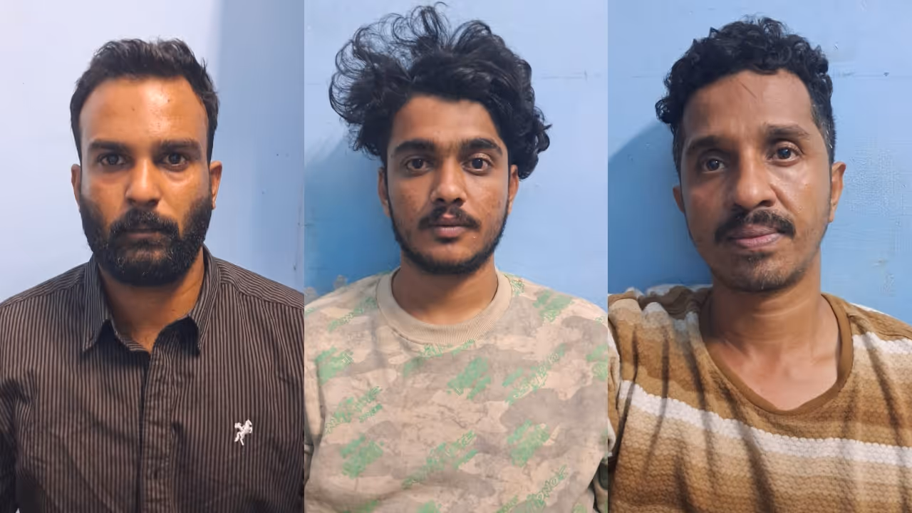 Three Kasargod Natives arrested from Kochi with MDMA
