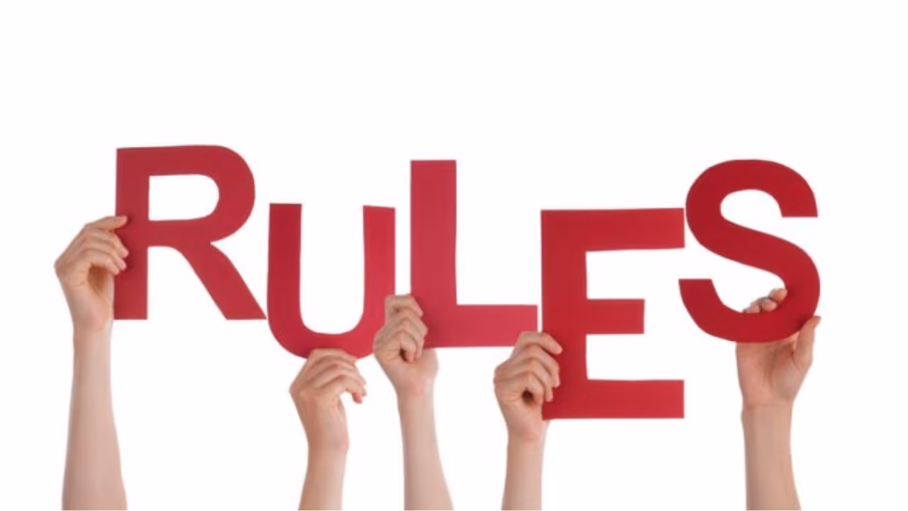 Rule Changing from 1 October