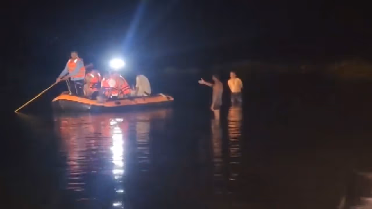 Khandwa Durga immersion ceremony