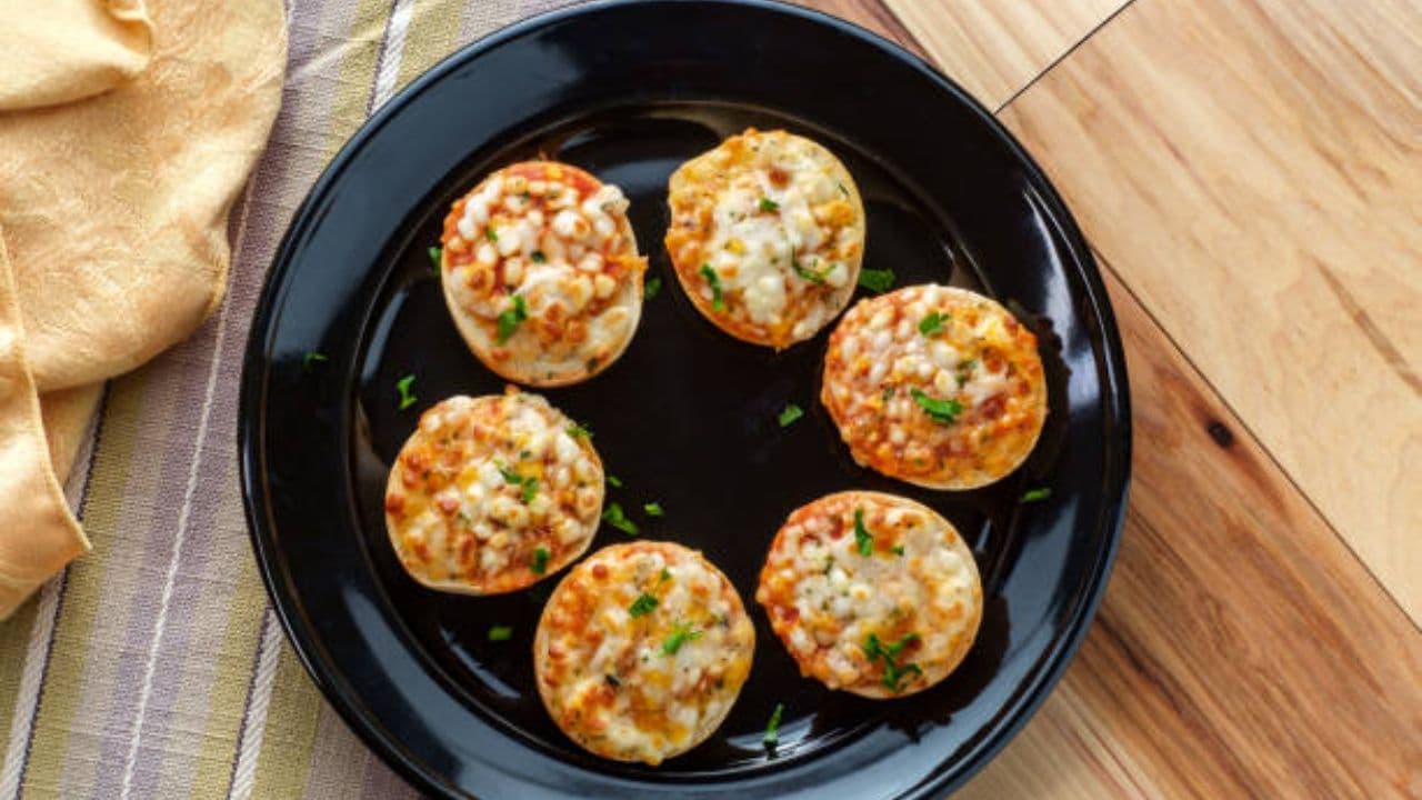 Healthy Pizza Bites recipe Healthy Pizza Bites recipe