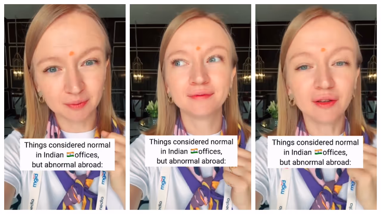 Russian woman described Indian office habits Russian woman described Indian office habits