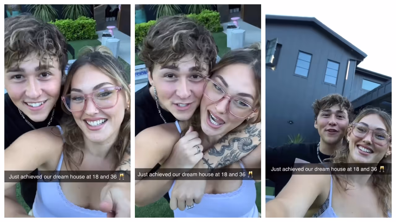 18 year old and his 36 year old wife bought a house