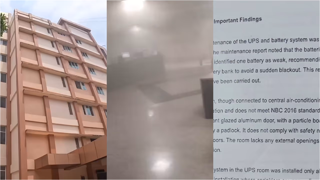 kozhikode medical college new block fire accident report