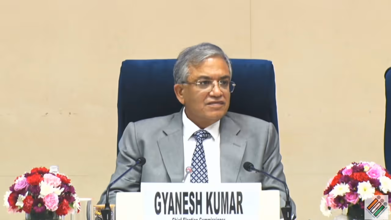 CEC Gyanesh Kumar PC