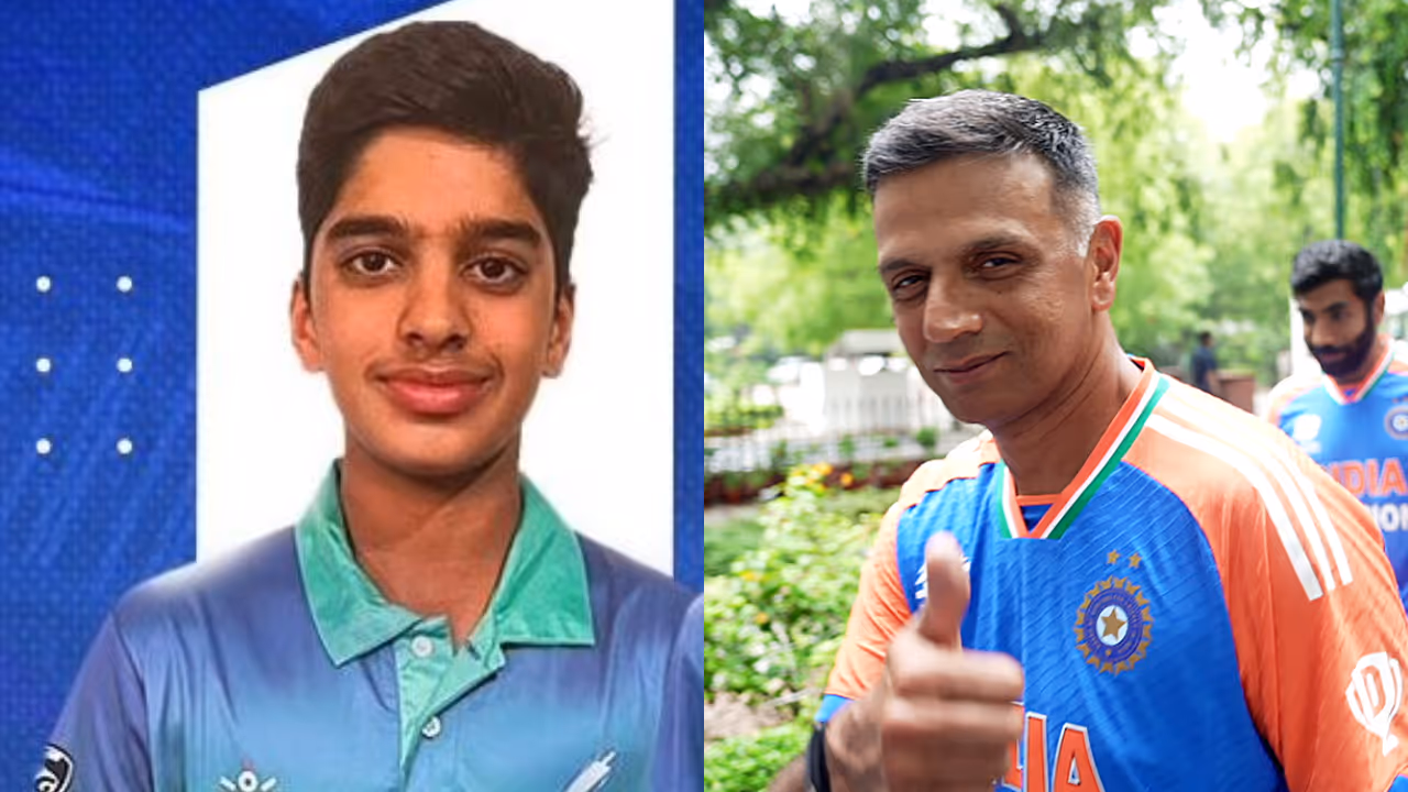 Rahul Dravid Son Anavy