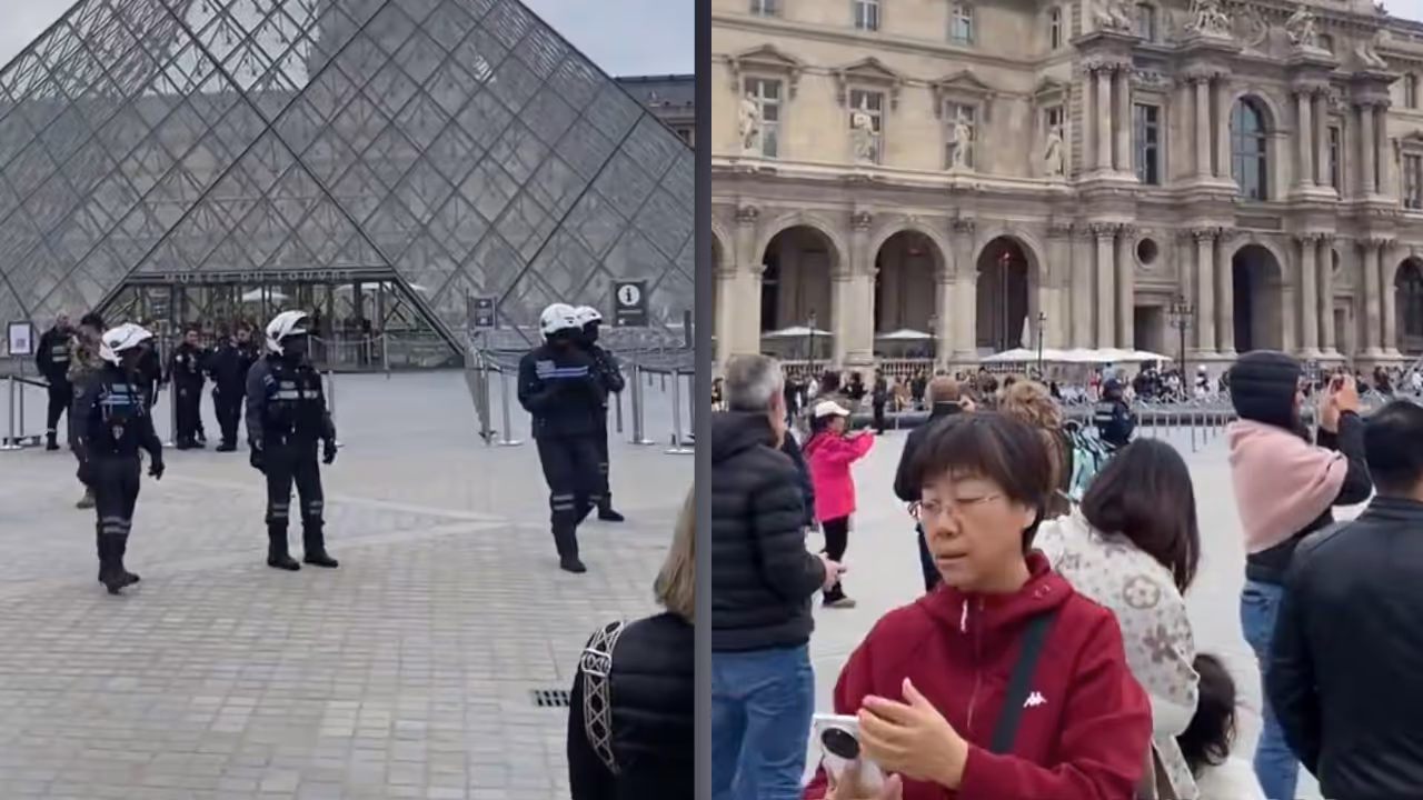 Theft at the Louvre Museum in Paris Theft at the Louvre Museum in Paris