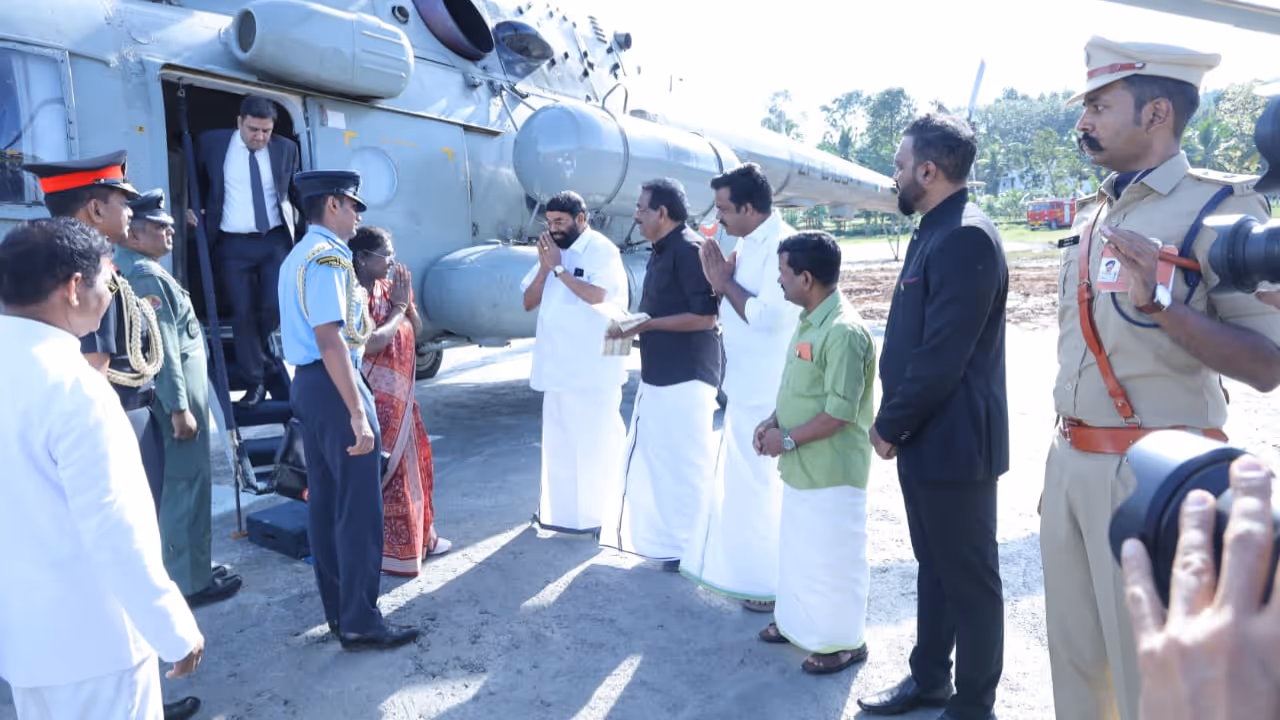 president sabarimala visit