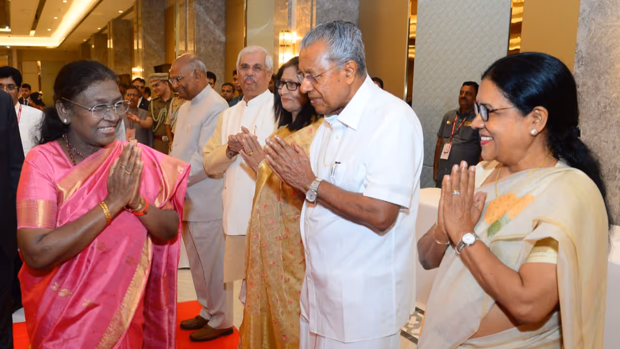 Droupadi murmu kerala visit Droupadi murmu kerala visit