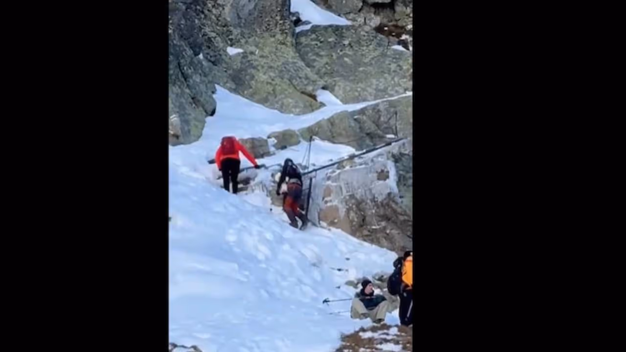 Lithuanian couple attempted to scale Mount Rysy with their nine month old baby Lithuanian couple attempted to scale Mount Rysy with their nine month old baby