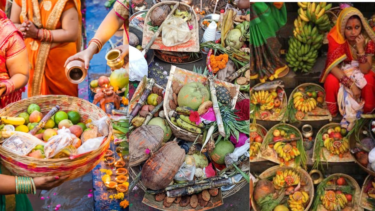 Chhath Puja Daura Vegetables and Fruits List Chhath Puja Daura Vegetables and Fruits List