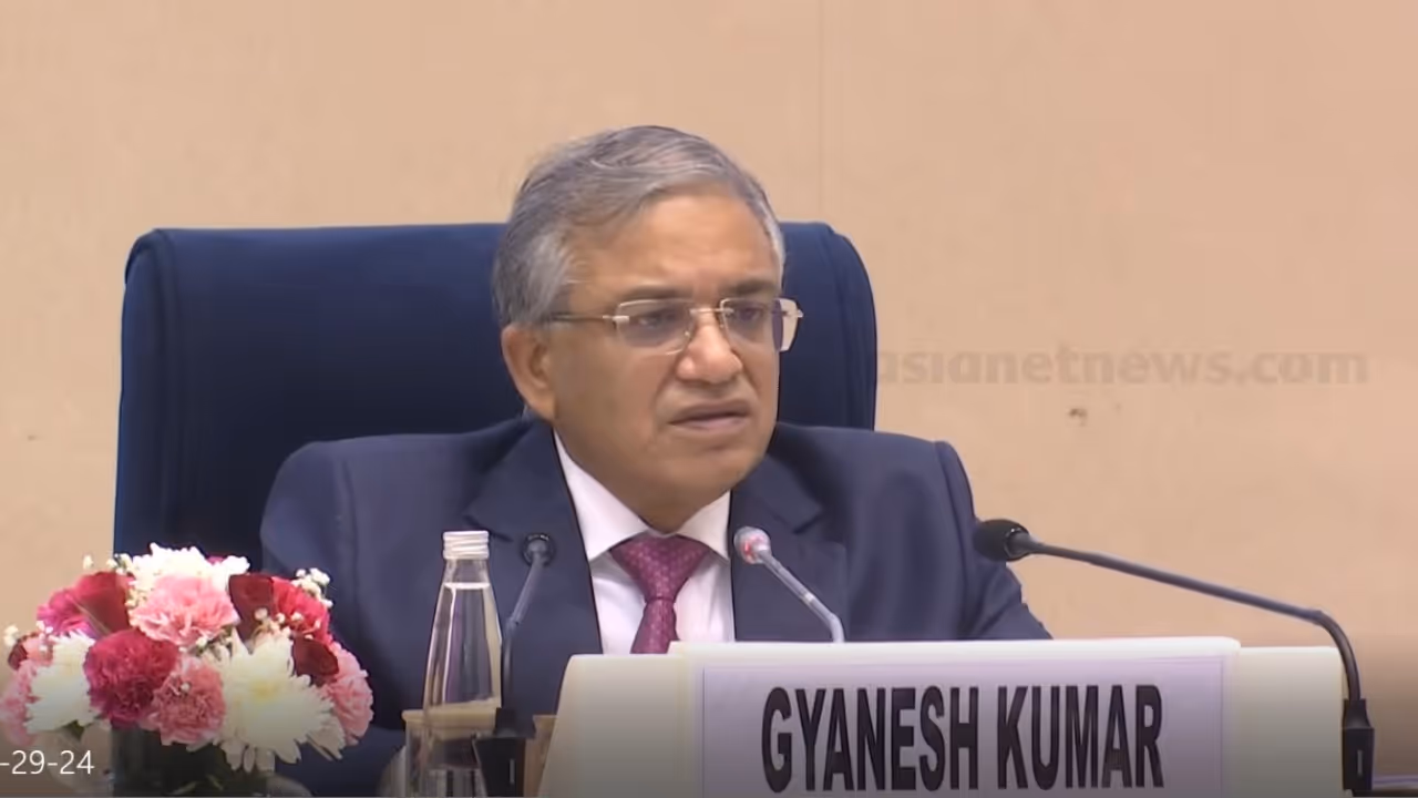 Election Commission chief Gyanesh Kumar