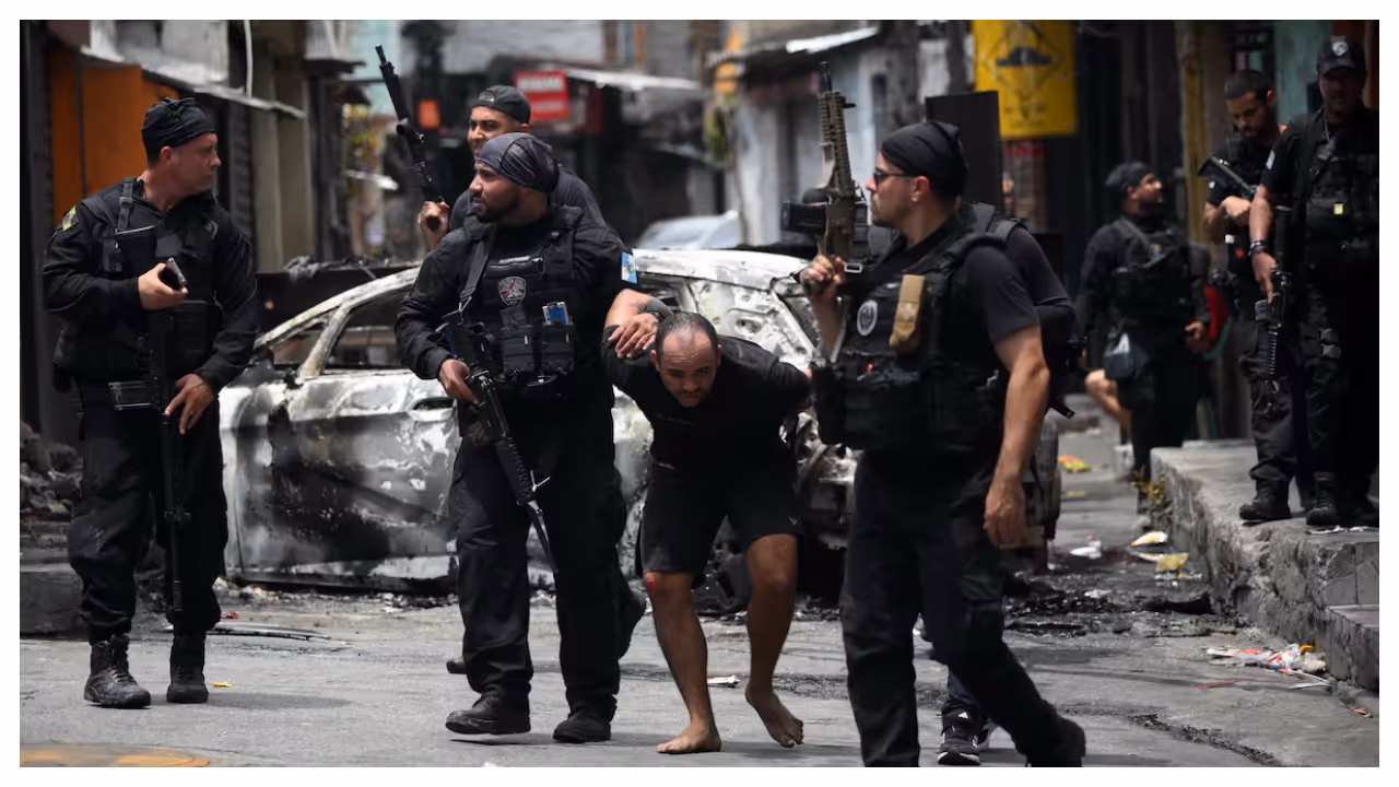 Rio de jeneiro Police Raid