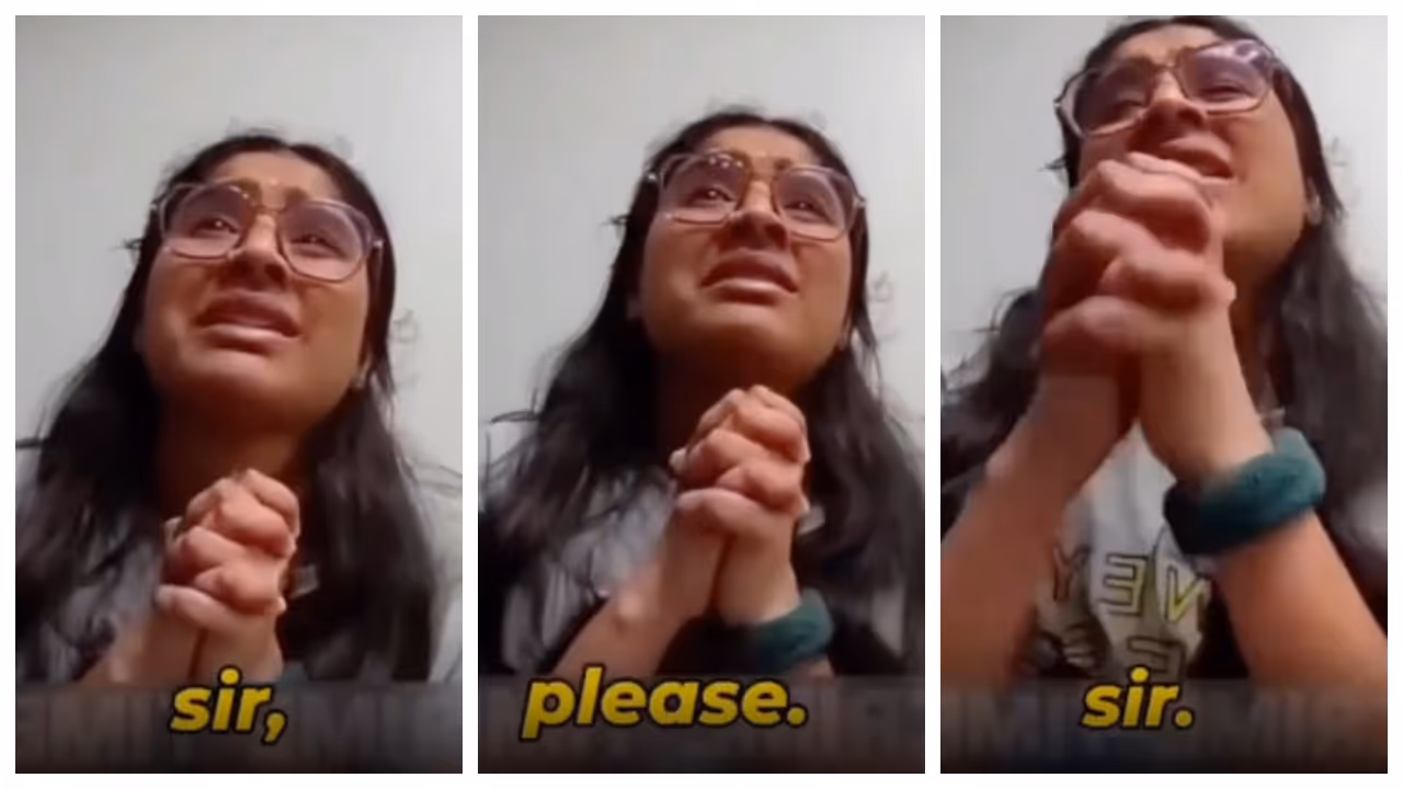 Indian woman cries after shoplifting in US Indian woman cries after shoplifting in US