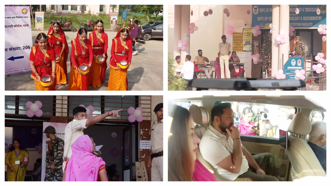 bihar polling bihar polling