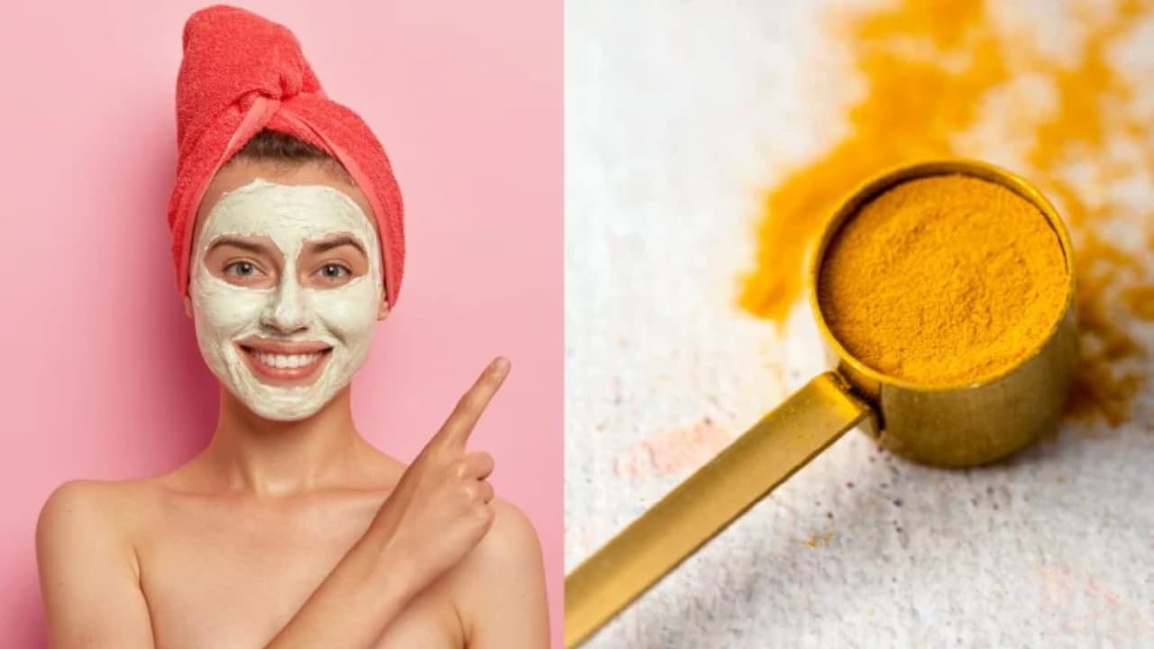 Turmeric face pack