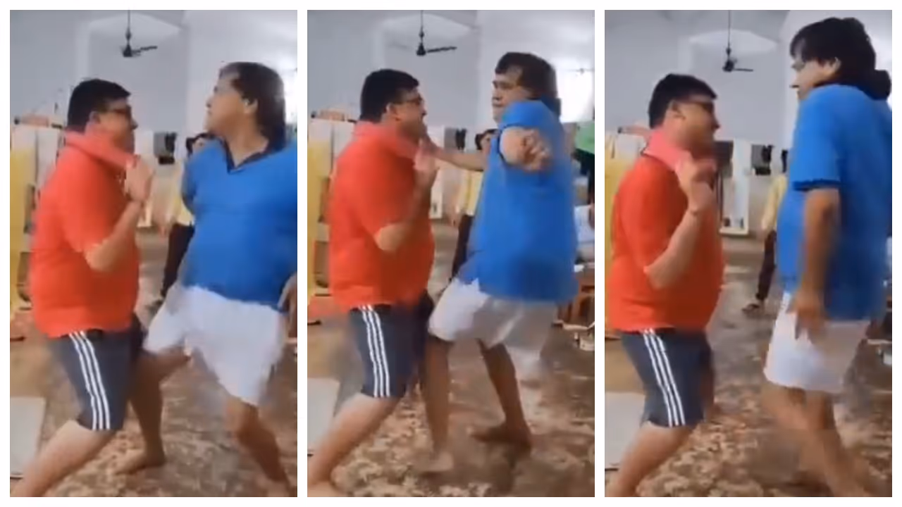 Prisoner's dancing inside Birsa Munda Central Jail