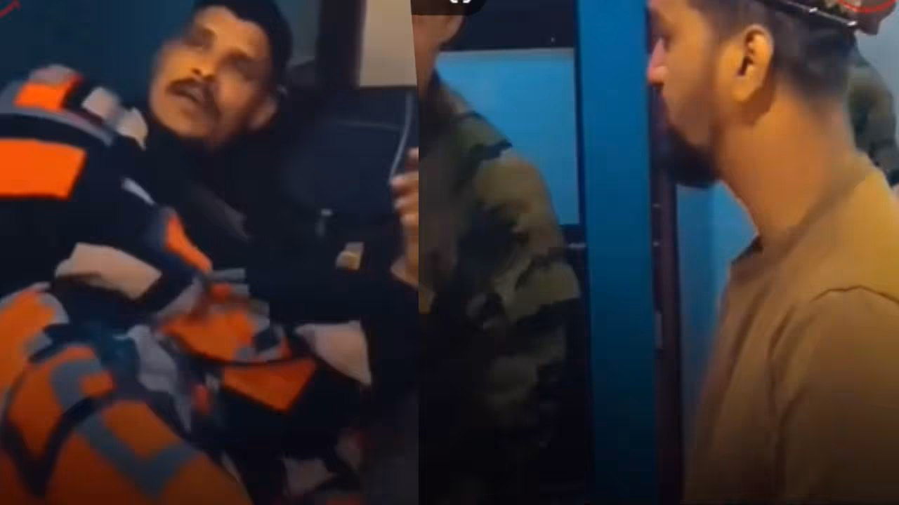 soldier humble smile