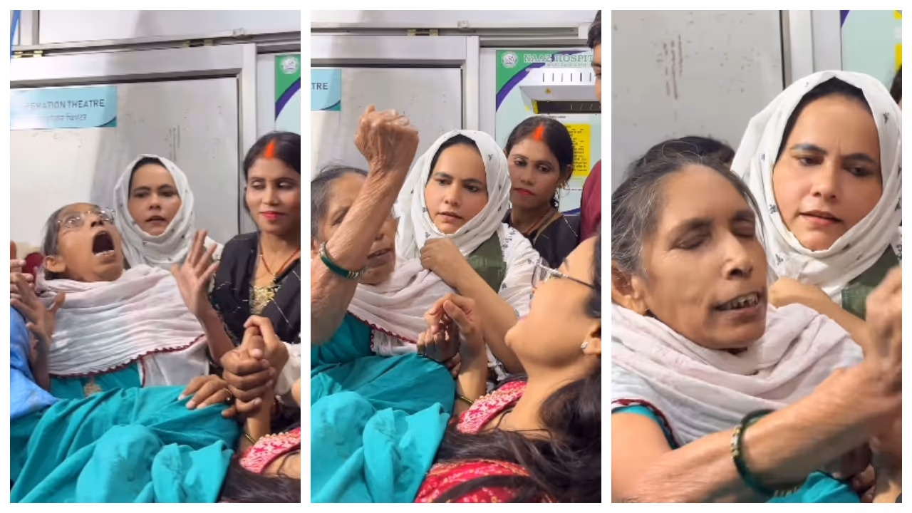 Mother in law scolds daughter in law despite labor pains