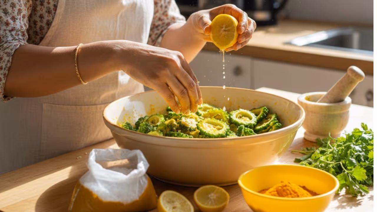 tips to to reduce bitterness of bitter gourd