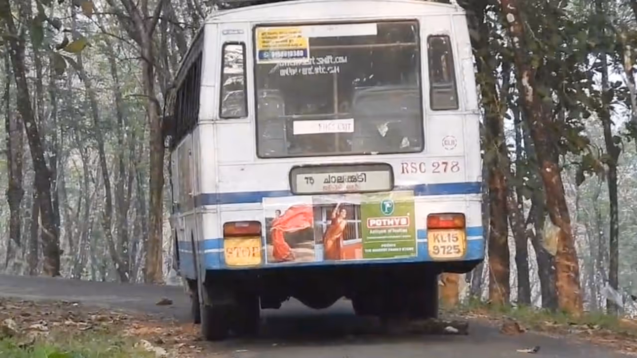 KSRTC bus break down