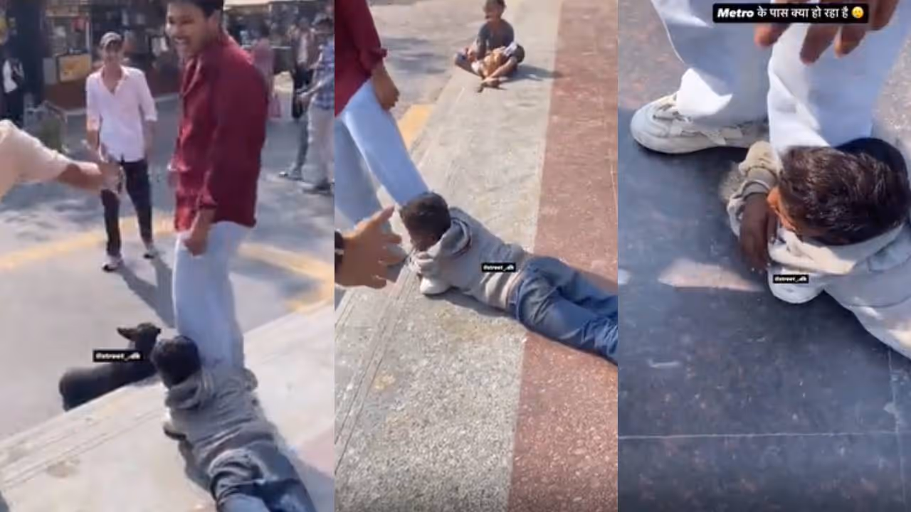 delhi video begging gang