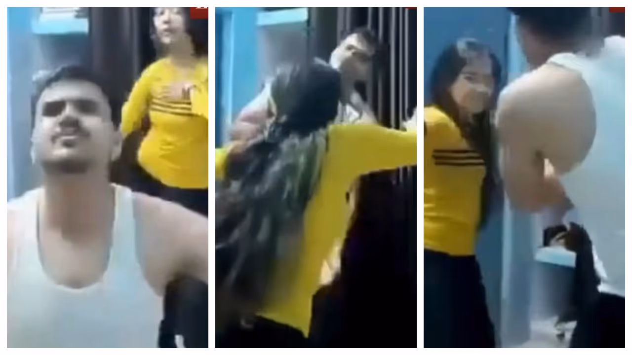 Doctor and fiancée dance in duty room Doctor and fiancée dance in duty room